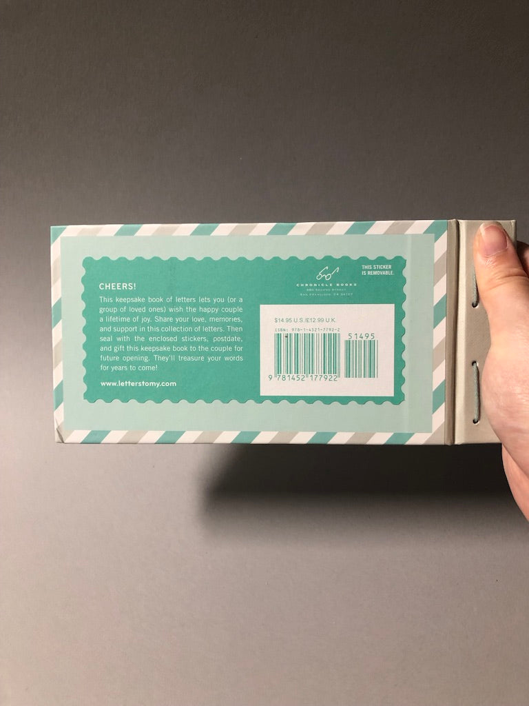 Letters to the Happy Couple Book