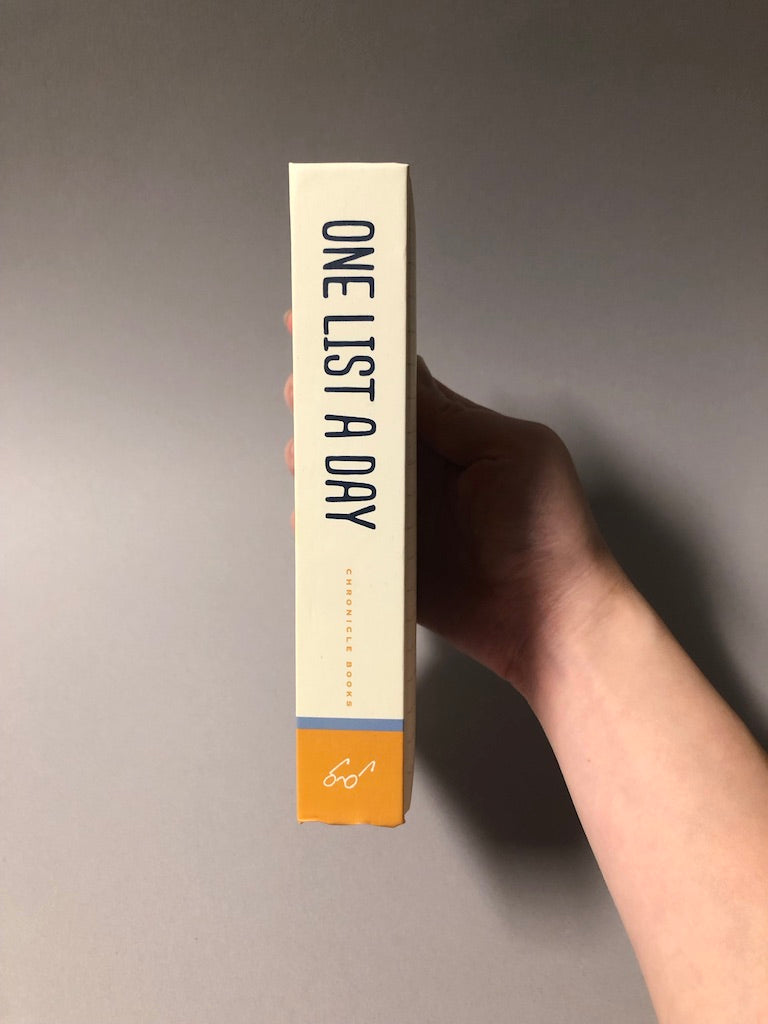 Listography: One List a Day (A Three-Year Journal)