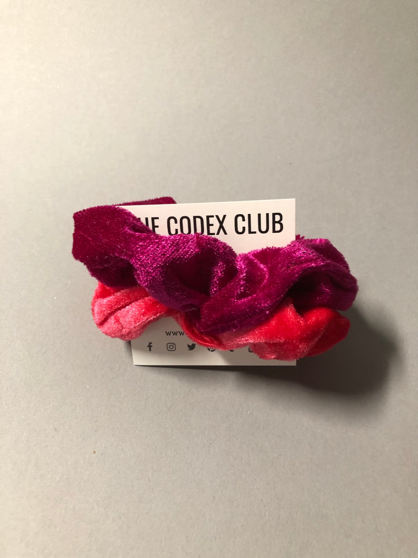 Lux Velvet Scrunchie Set