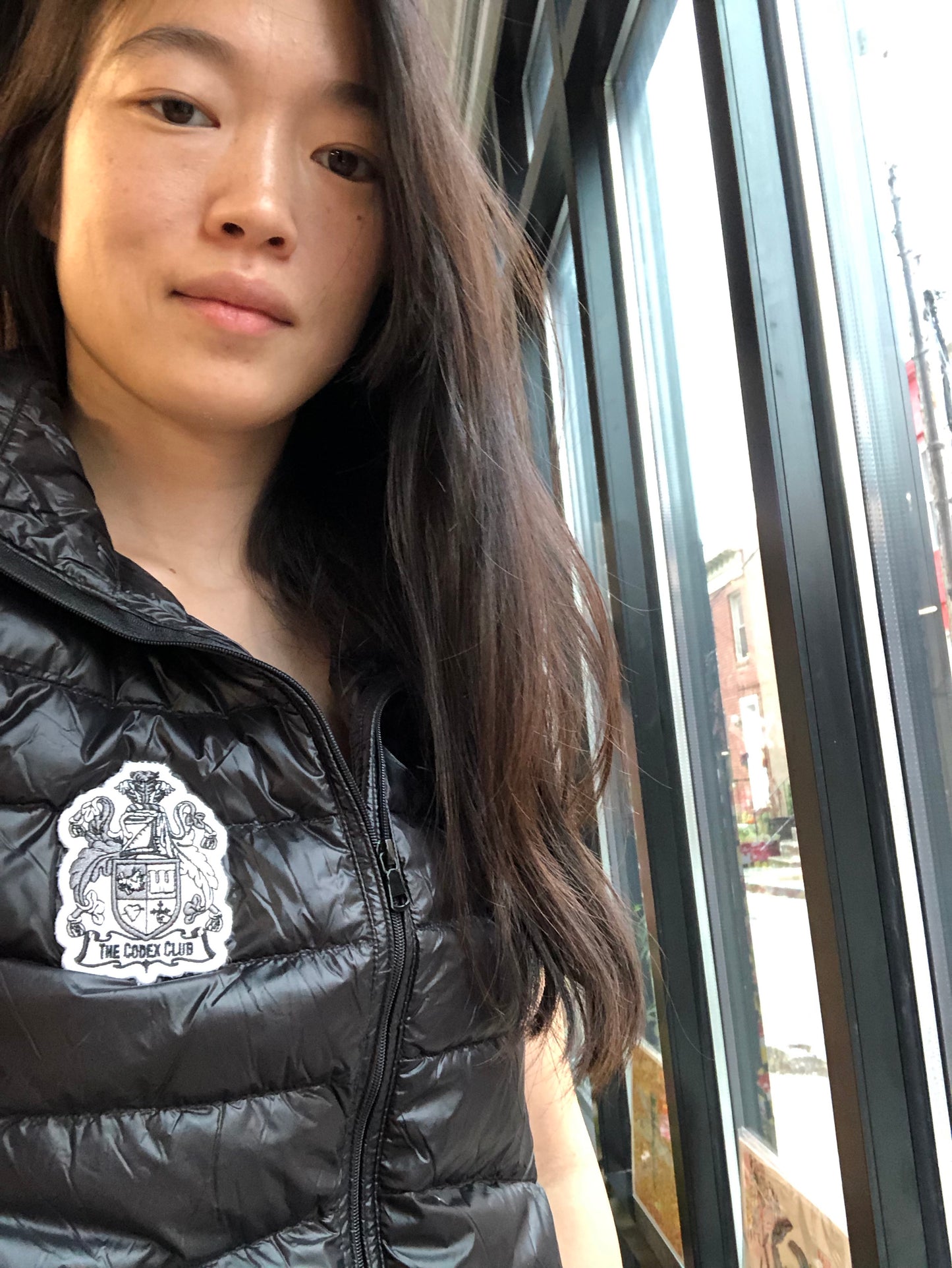 Black Quilted Vest