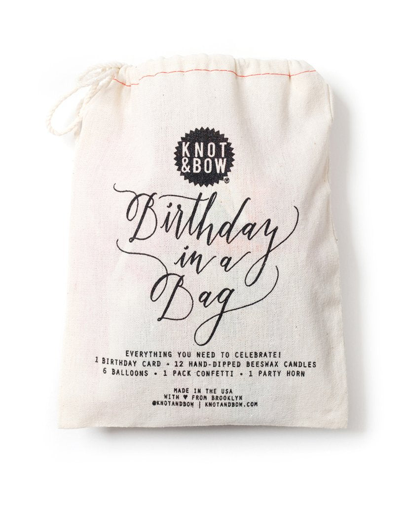 BIRTHDAY IN A BAG - thecodexclub