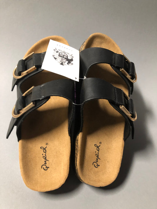 TCC Black Sandals