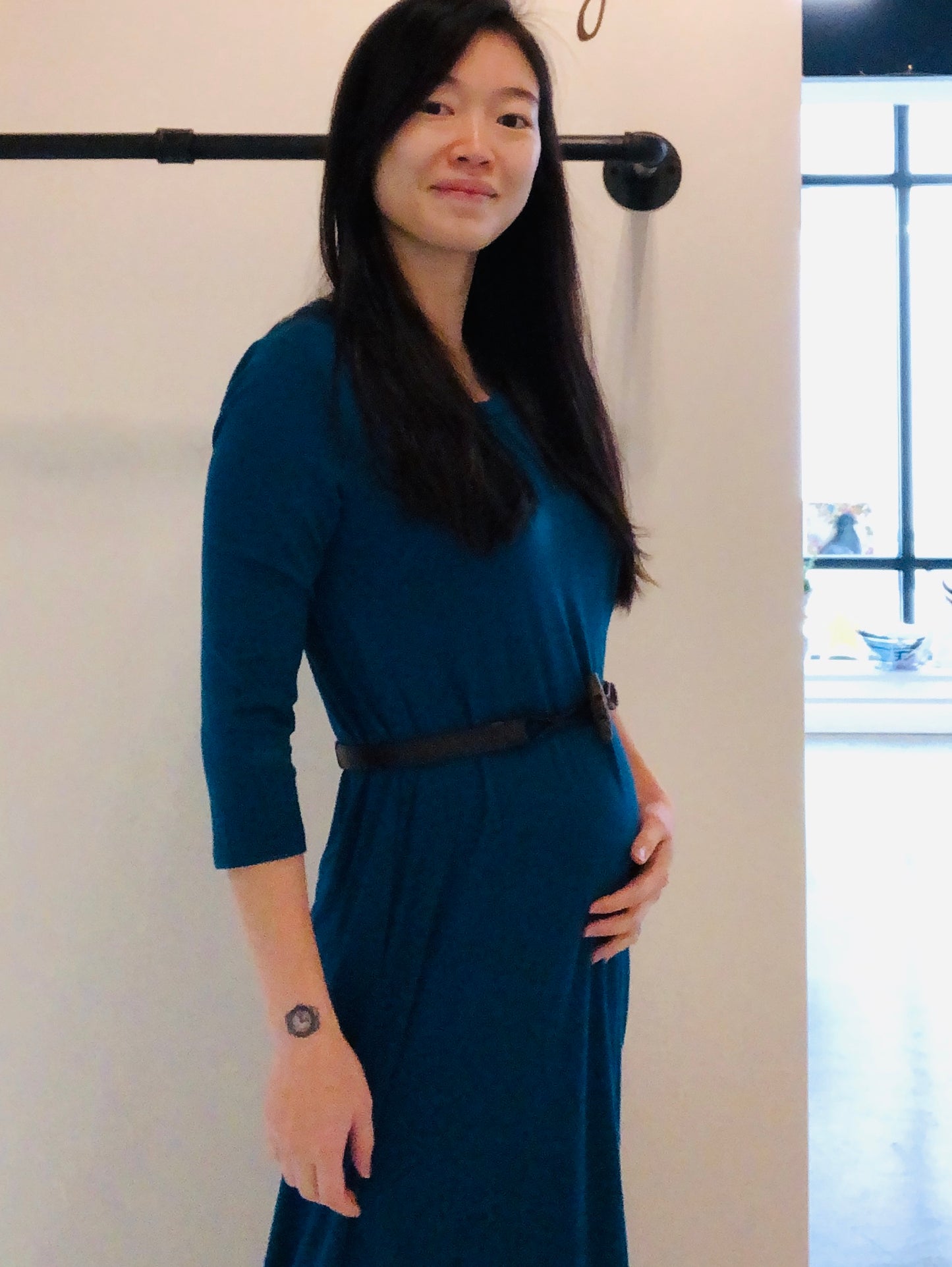 Teal Effie Maxi Dress