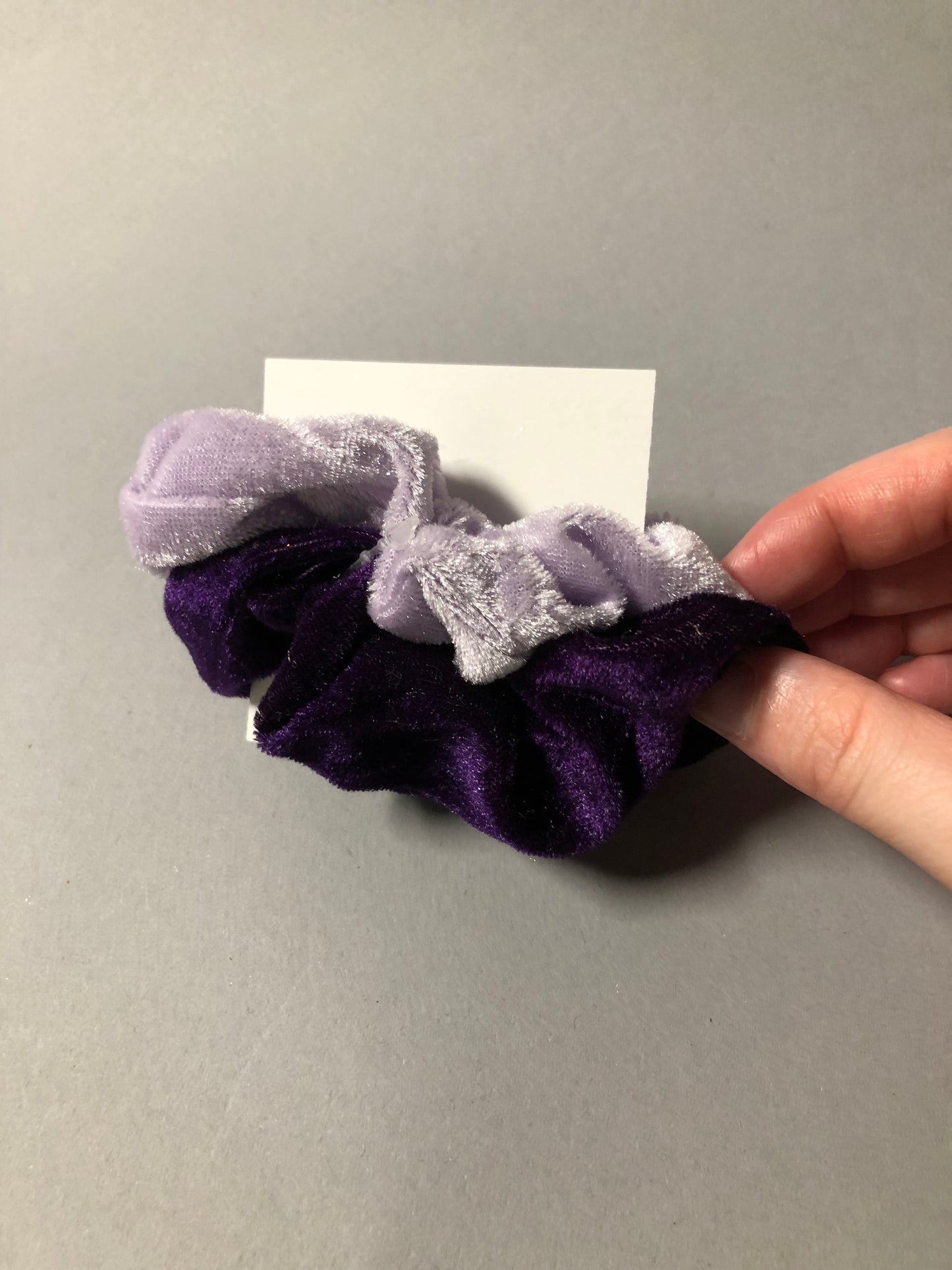Lux Velvet Scrunchie Set