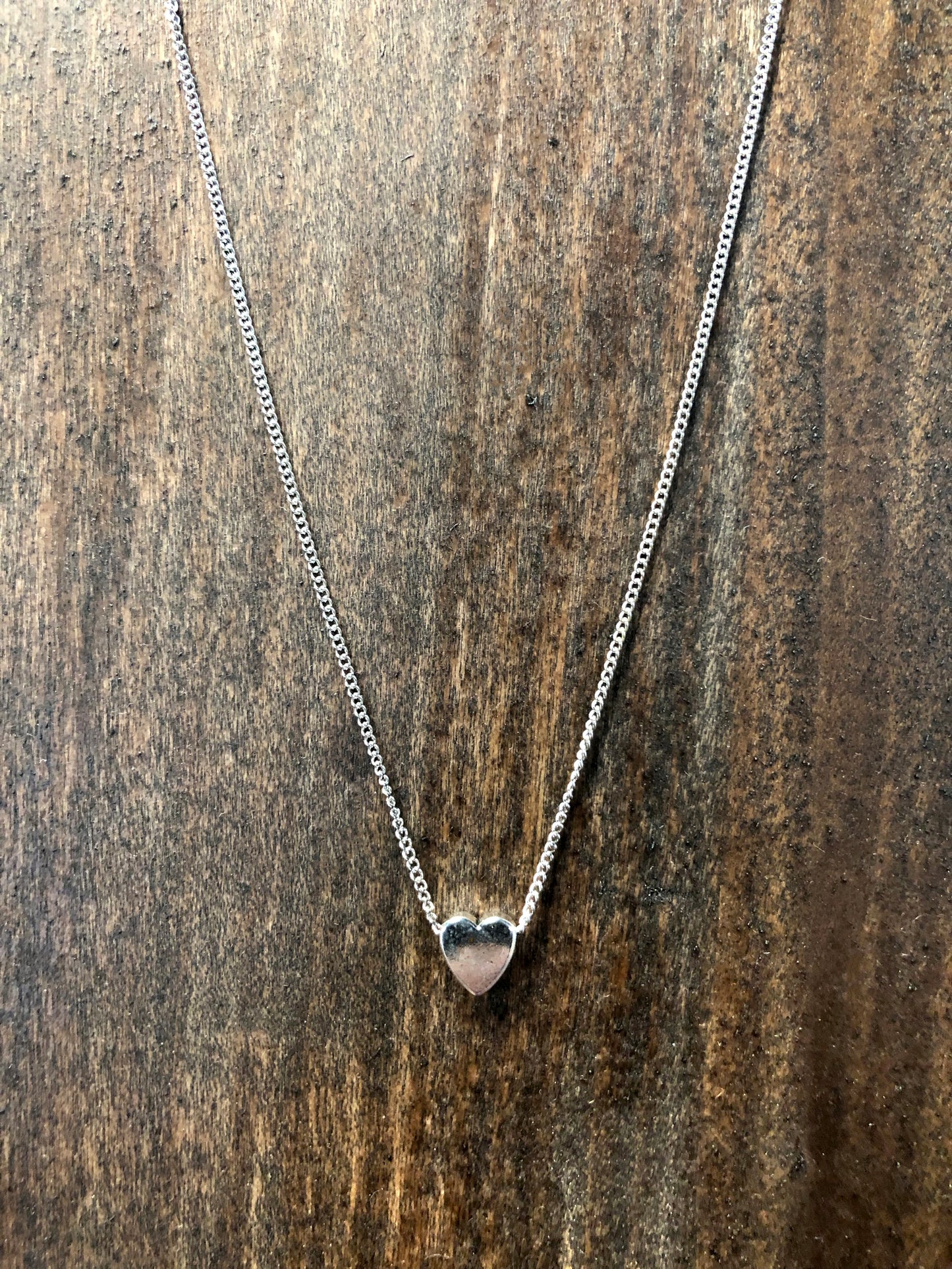 Heartbreaker Silver Necklace