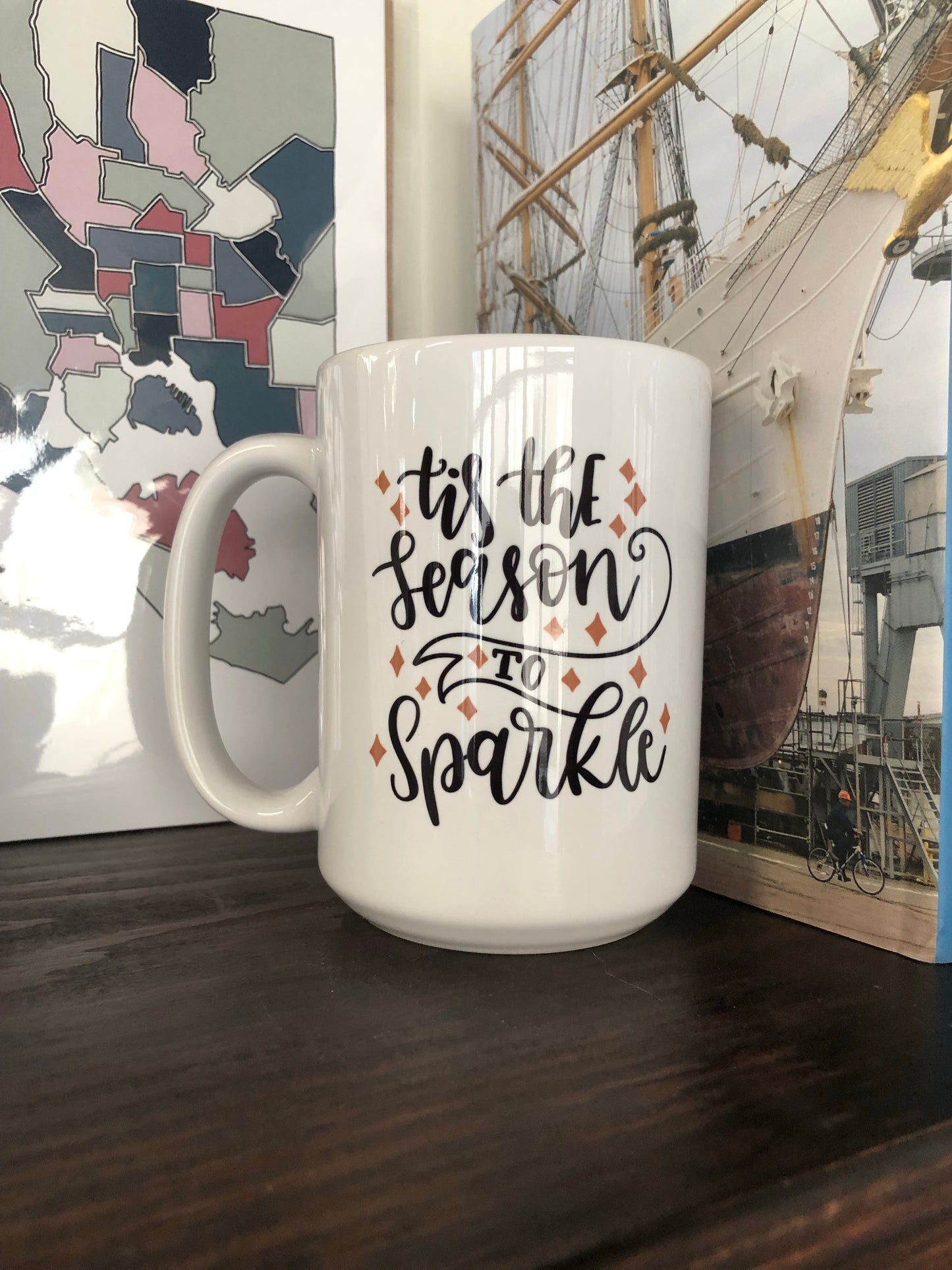 15oz Tis the Season to Sparkle Mug