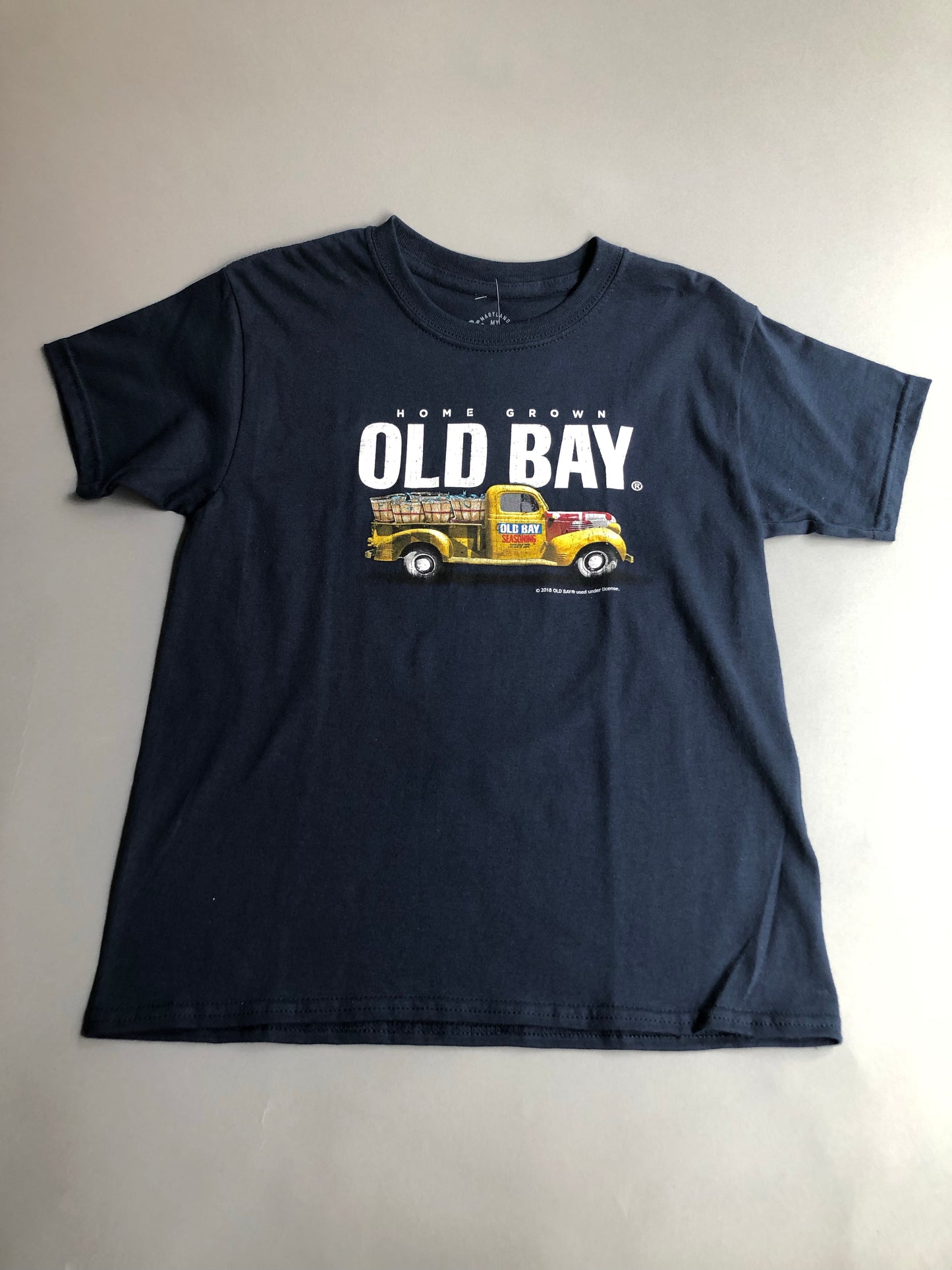 Kids Old Bay Vintage Truck Blue T-Shirt