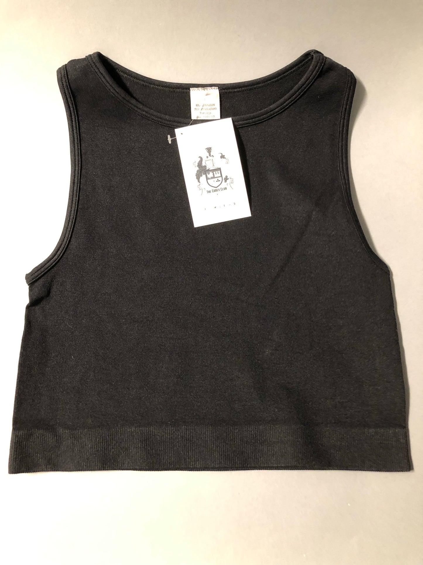 Black Crop Top
