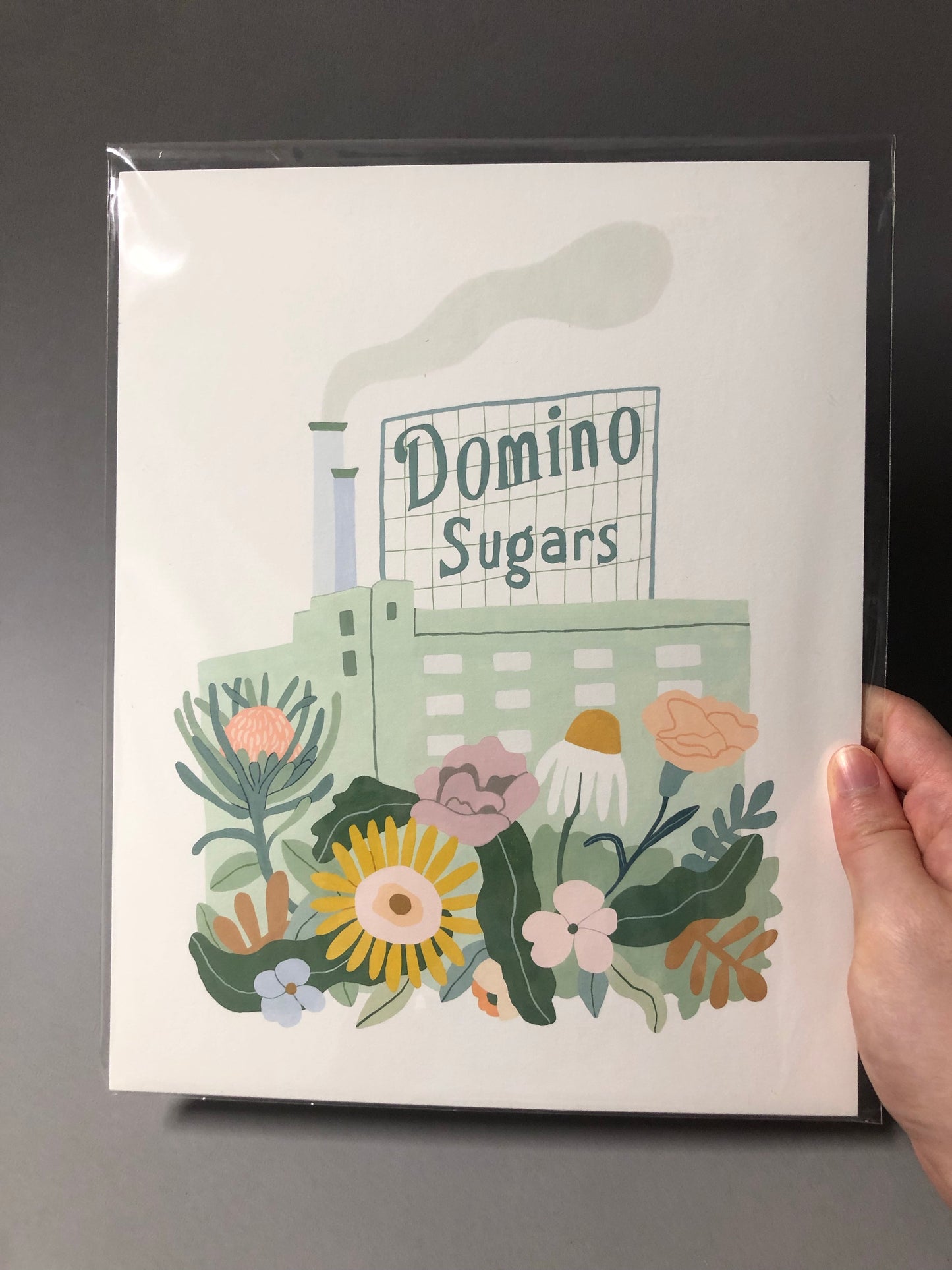 Domino Sugars Print by Megan McKee