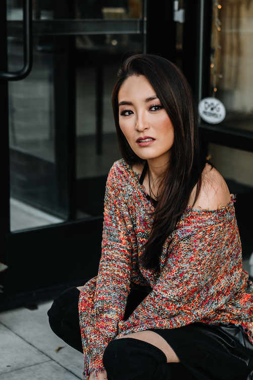 Rainbow Distressed Sweater