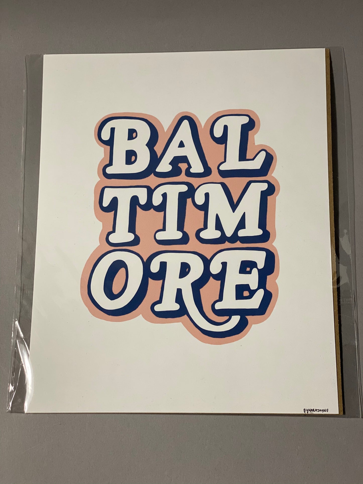 Baltimore Posters by Nora Jayne