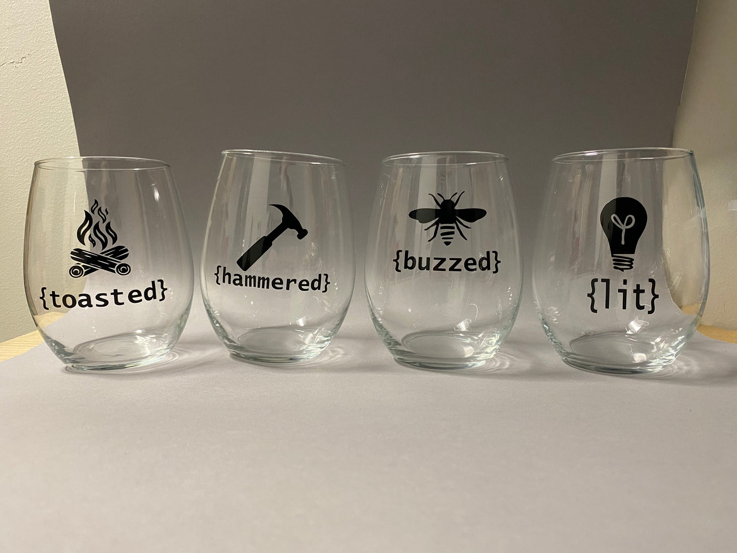 Drinking Glass Set of 4