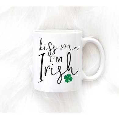 15oz Kiss Me I'm Irish Mug
