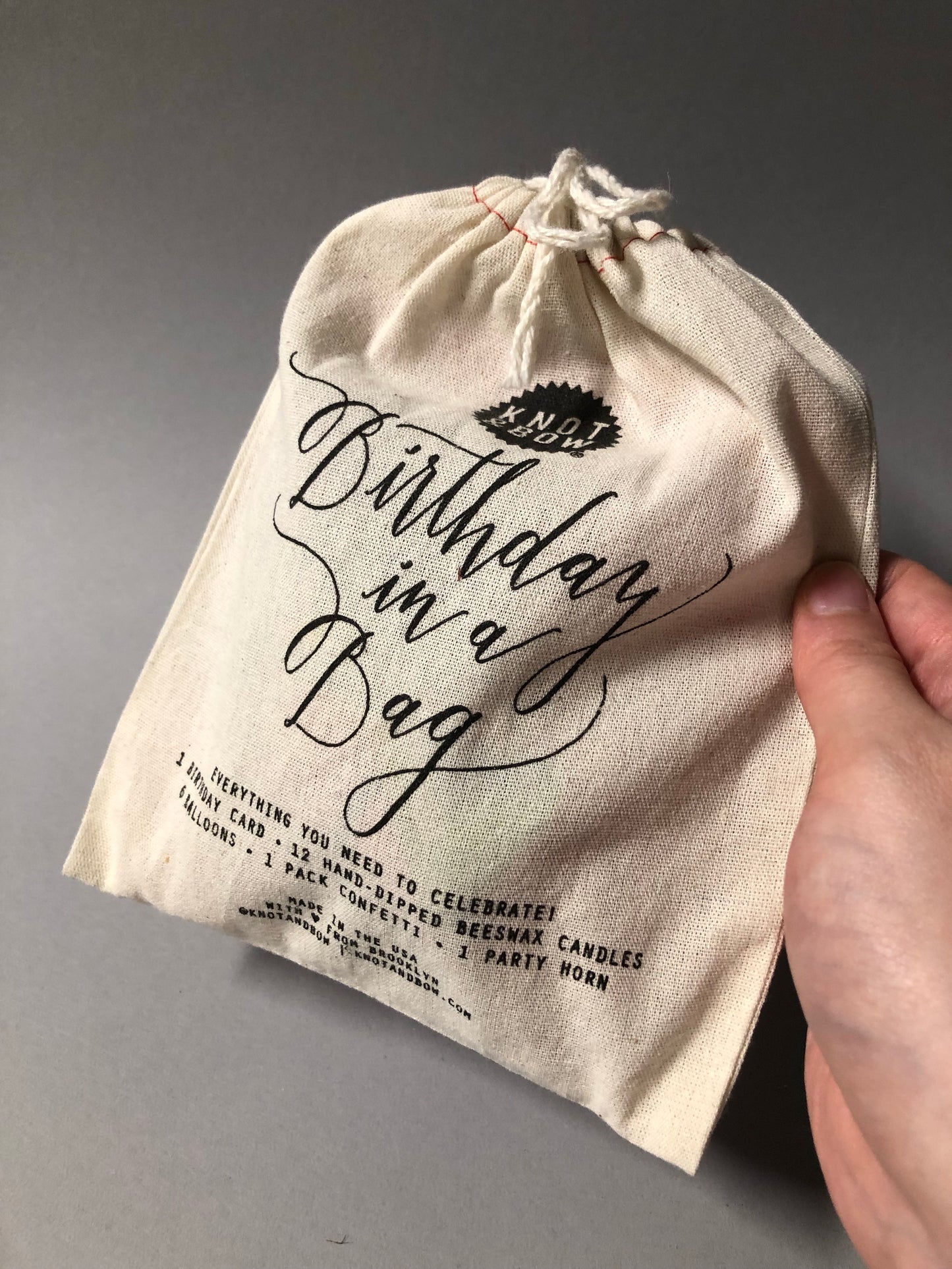 BIRTHDAY IN A BAG