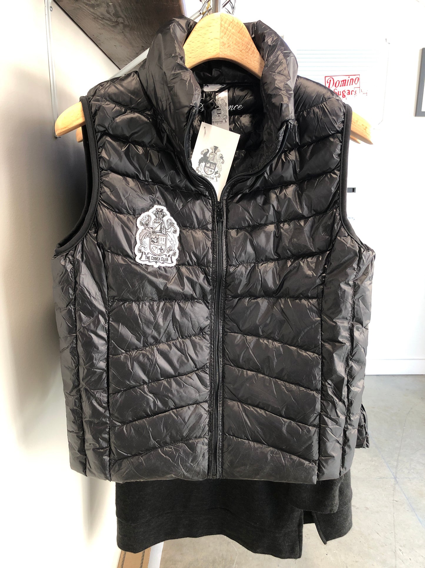 Black Quilted Vest