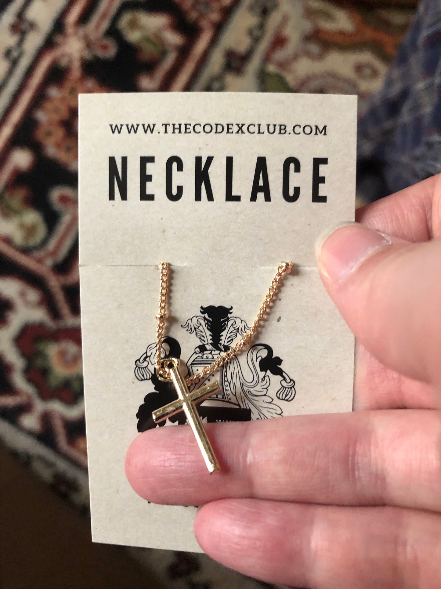 Gold Cross Necklace