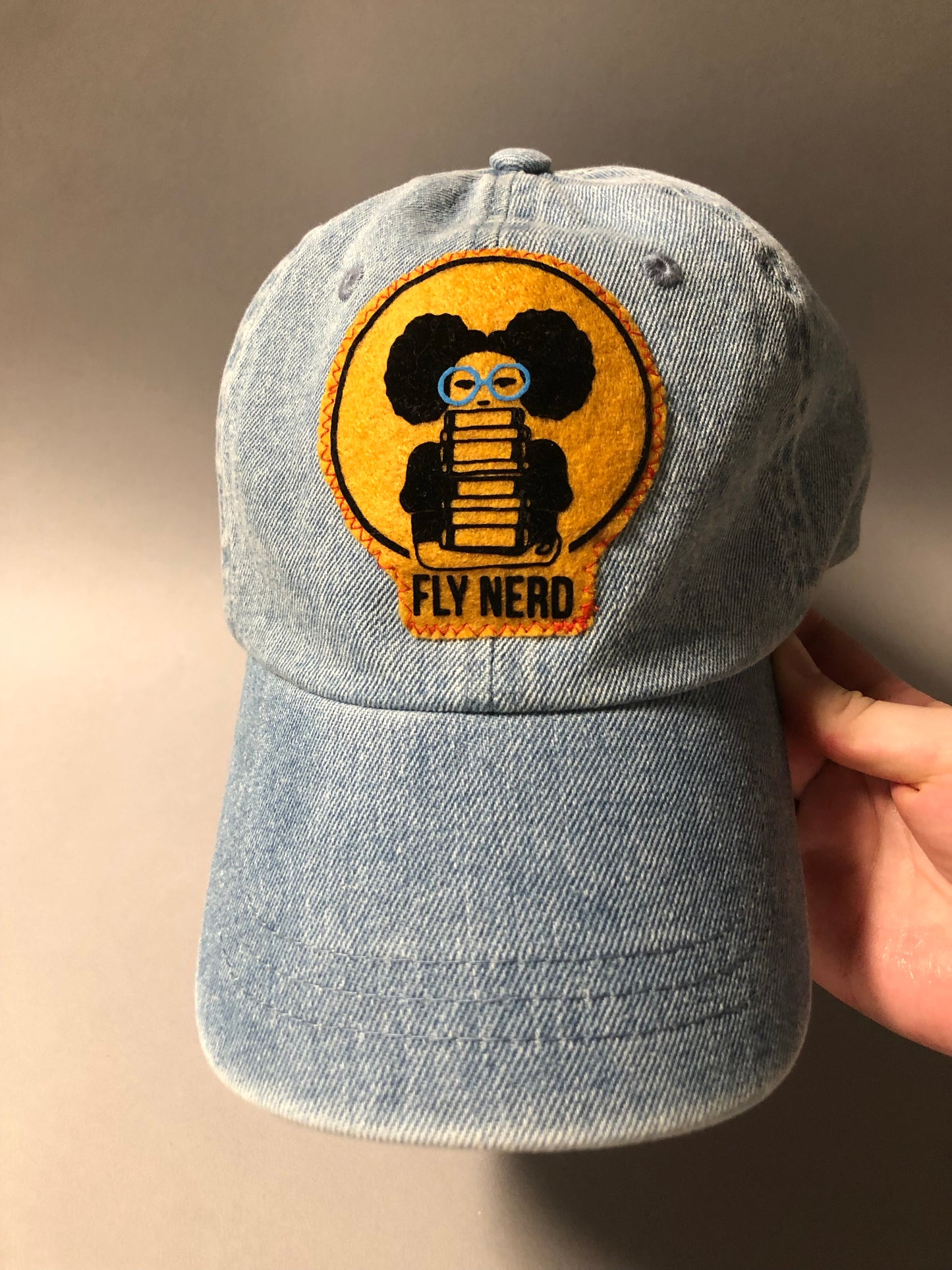 Denim Caps by Fly Nerd Apparel