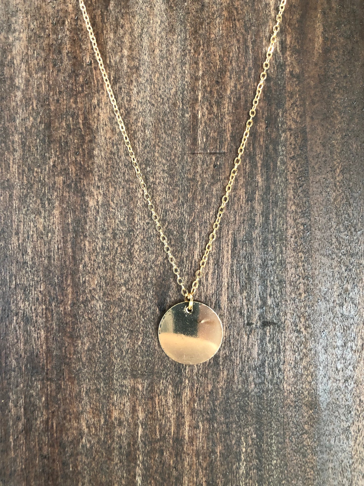 Gold Coin Necklace