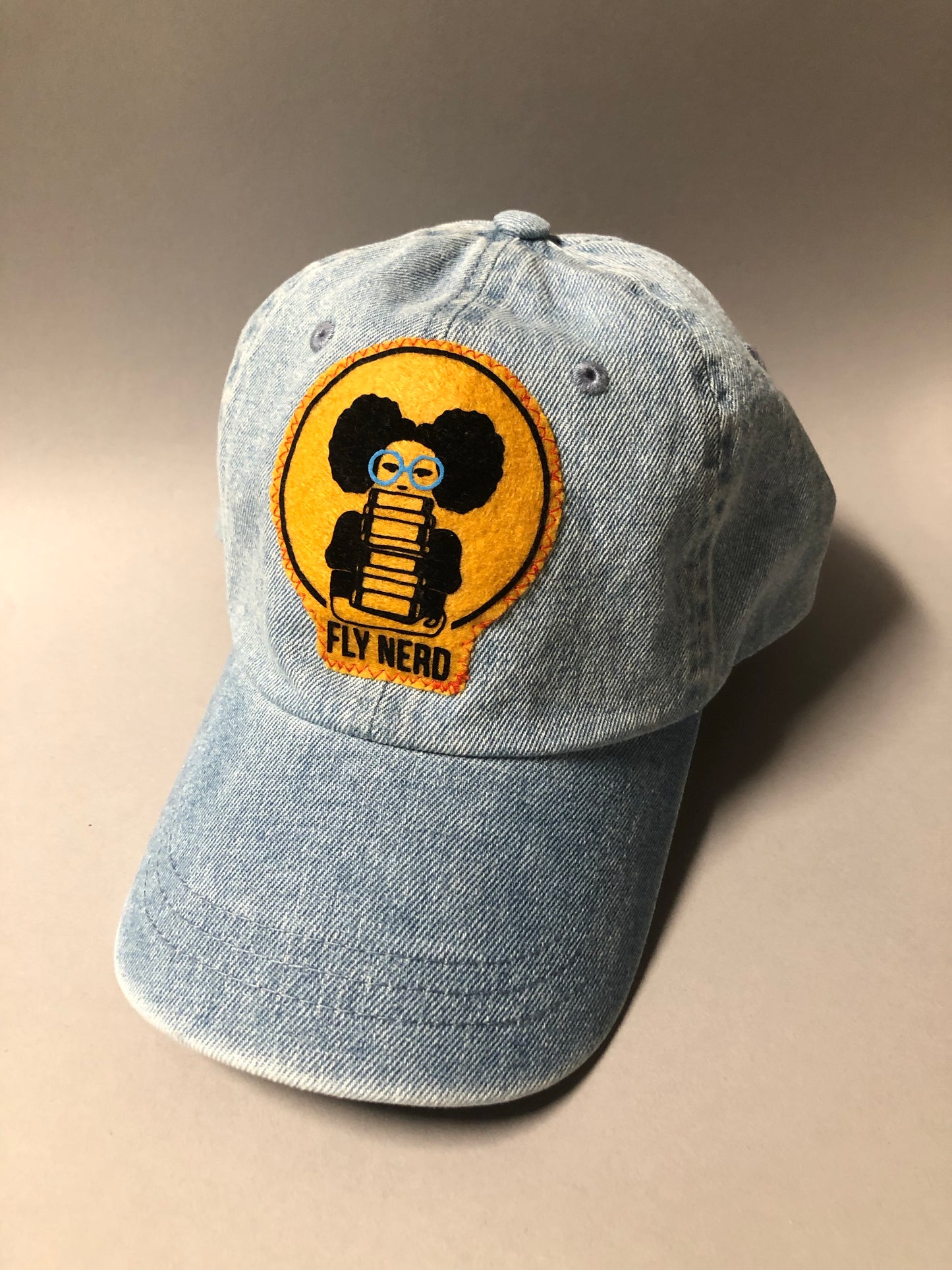 Denim Caps by Fly Nerd Apparel
