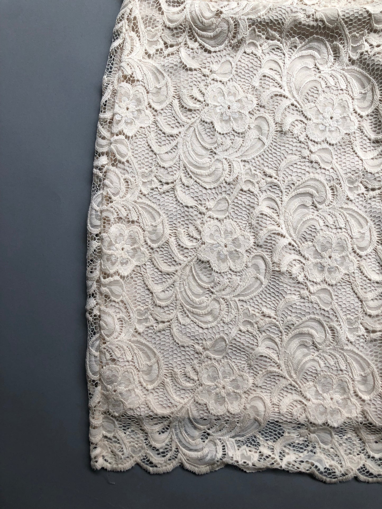 Ivory Lace Dress