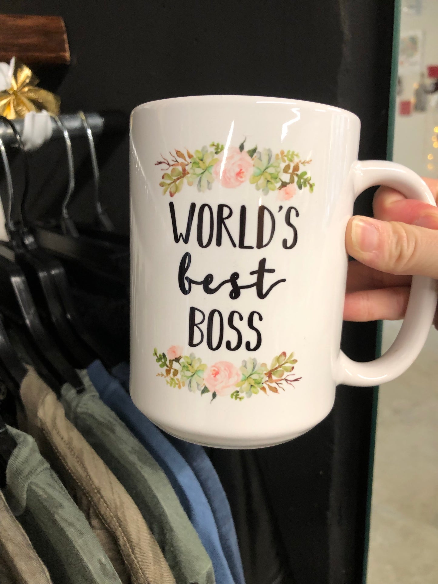 15oz World's Best Boss Mug