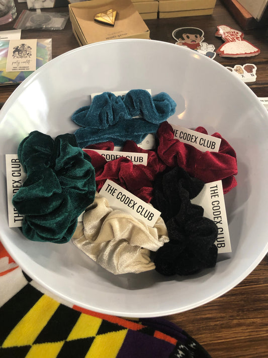 Lux Velvet Scrunchie Set