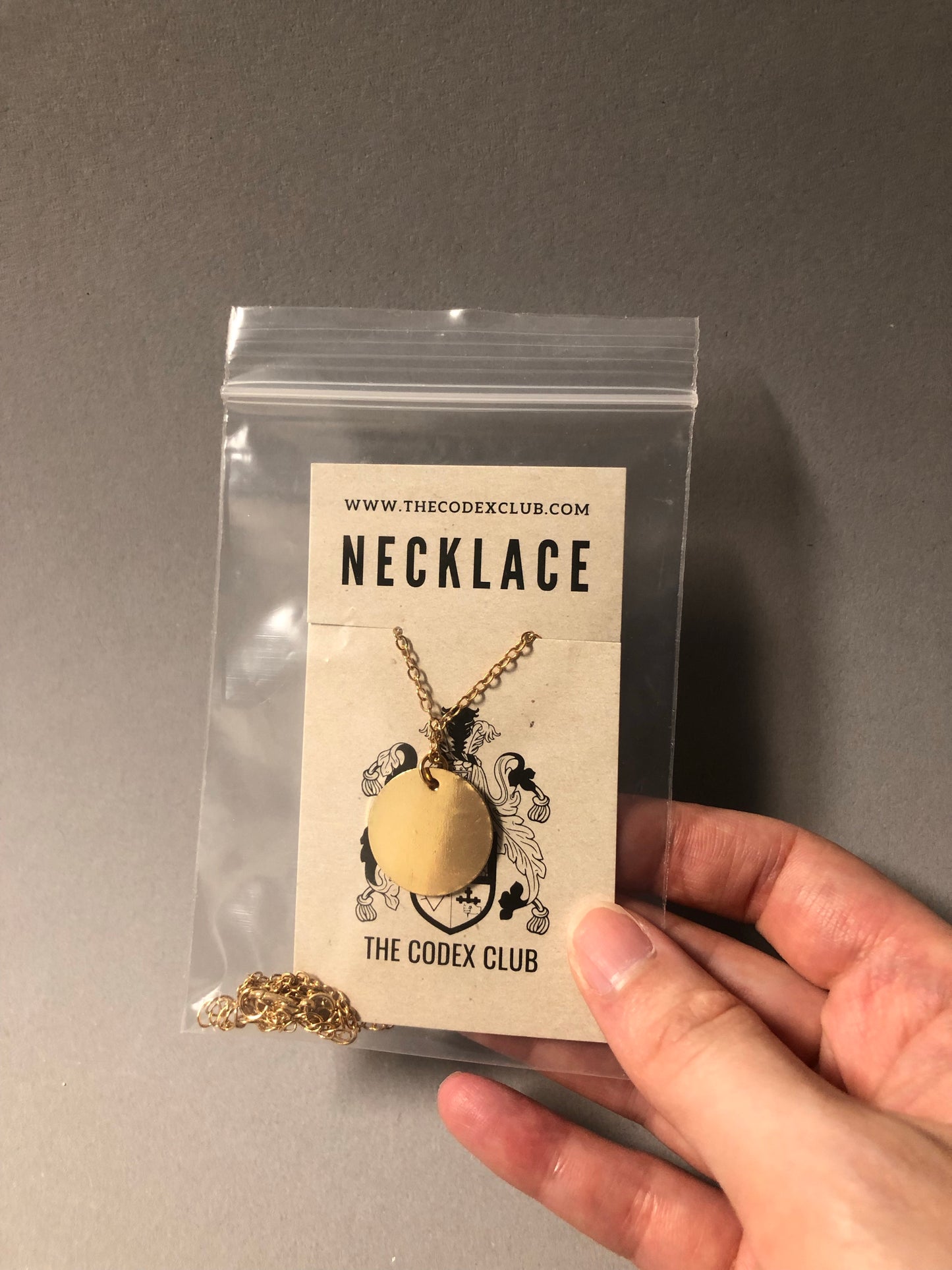 Gold Coin Necklace