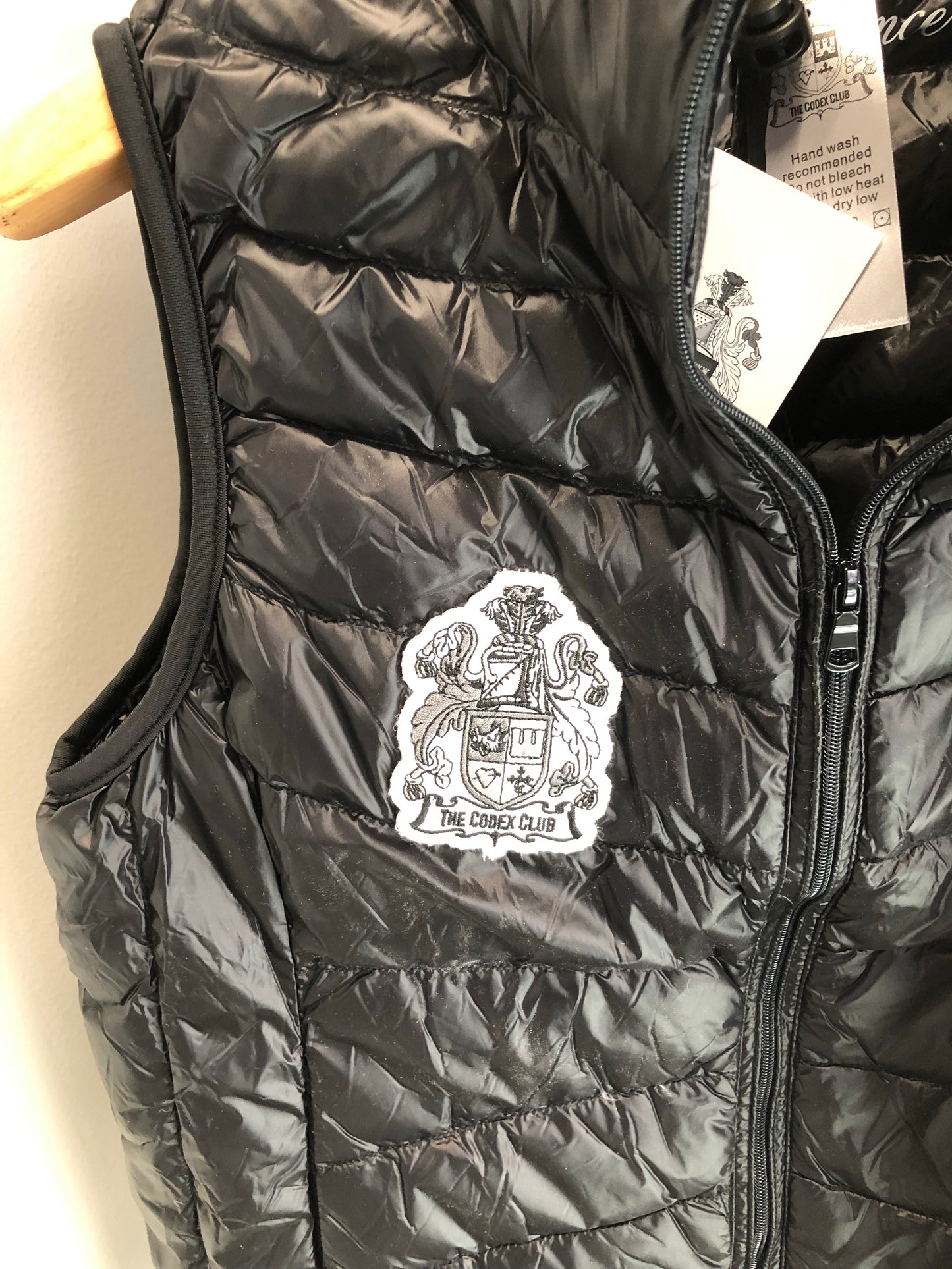 Black Quilted Vest
