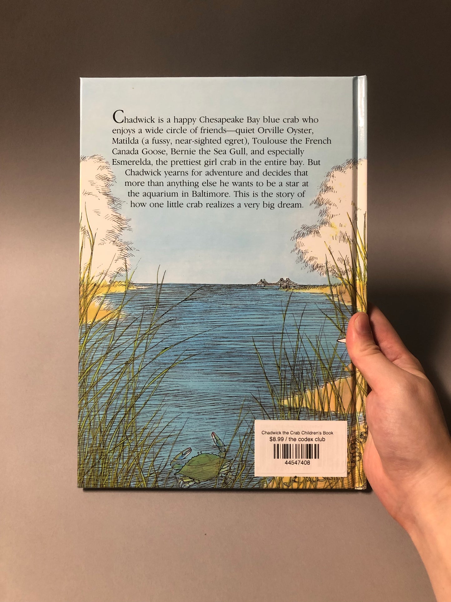 Chadwick the Crab Children's Book