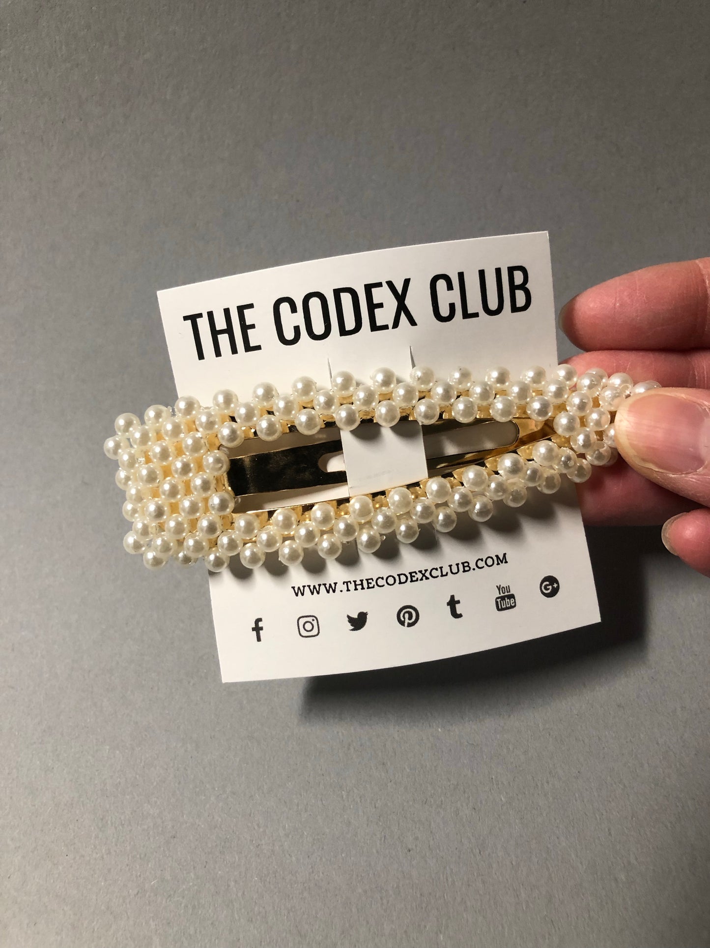 Pearl Hair Clips