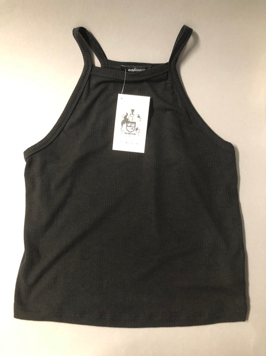 Black Halter Top