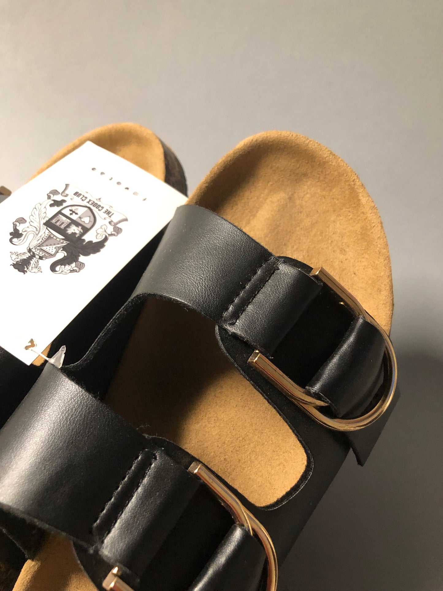 TCC Black Sandals