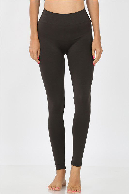 Control-top Fleece Leggings