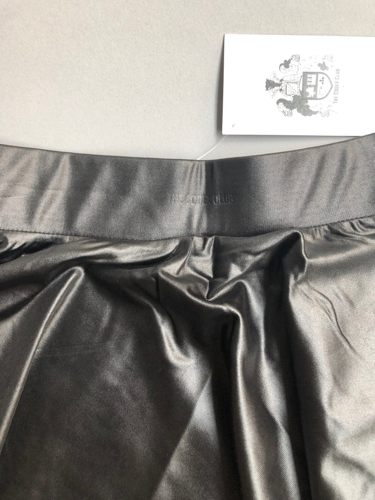 Chloe Black Leather Skirt
