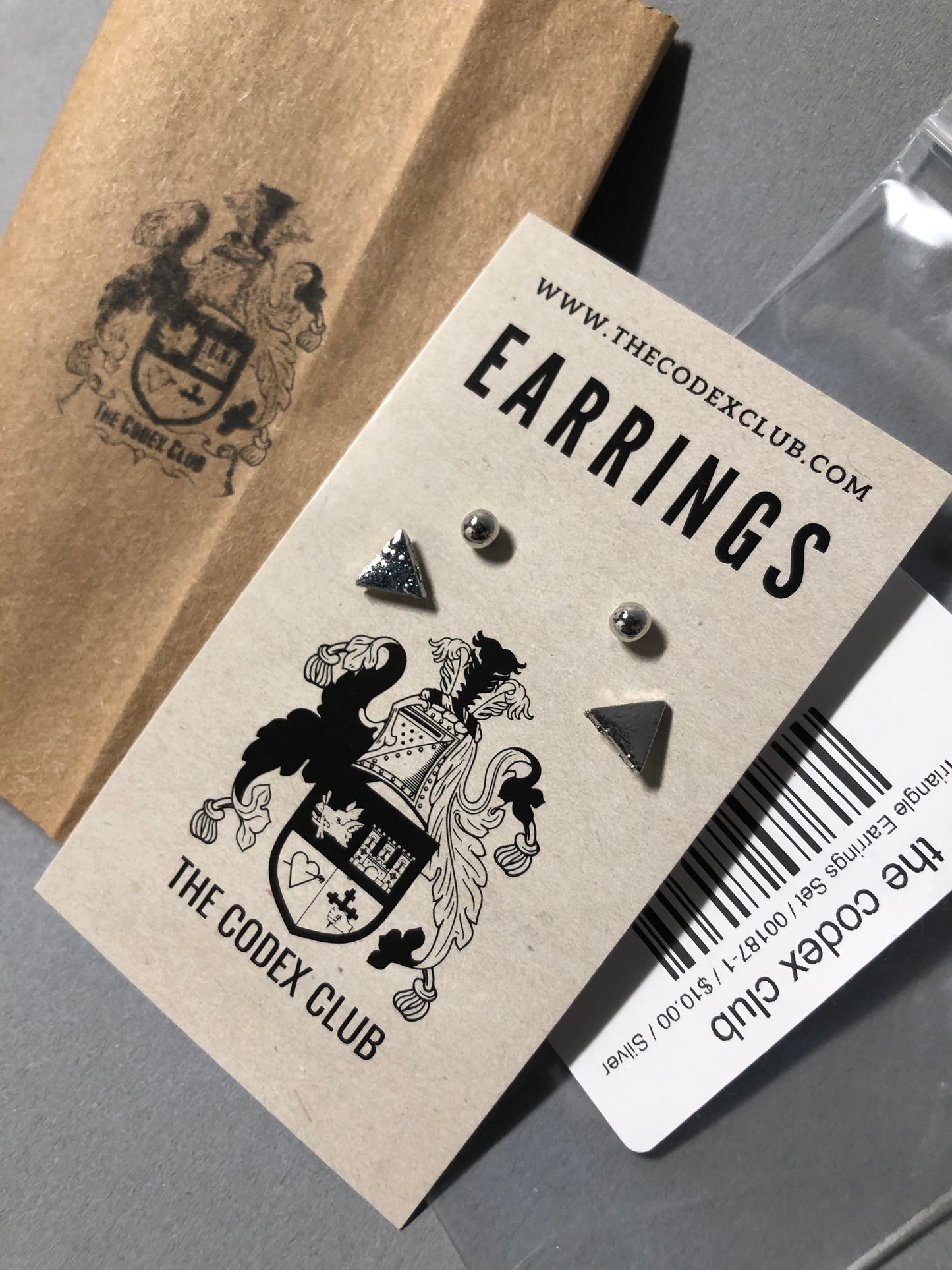 Hip Triangle Earrings Set