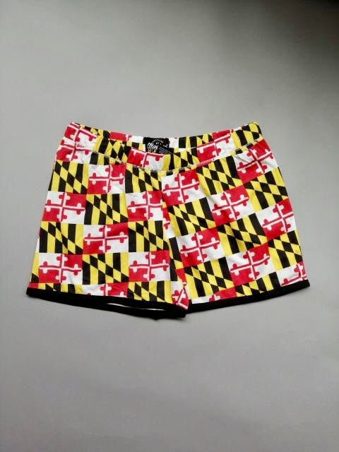 Womens Maryland Flag Boxers