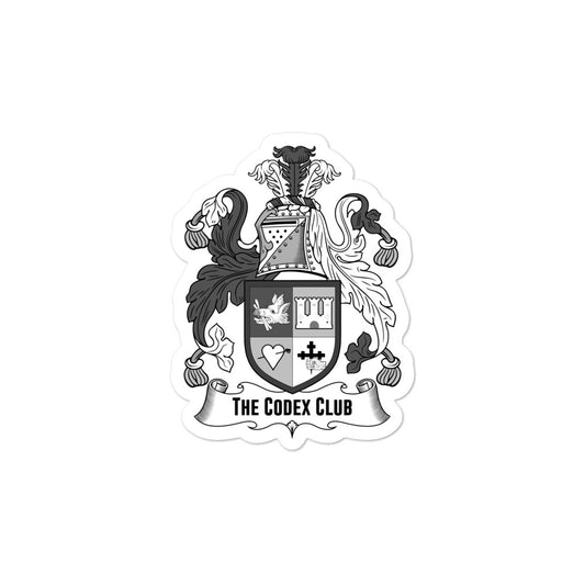 The Codex Club Logo Stickers