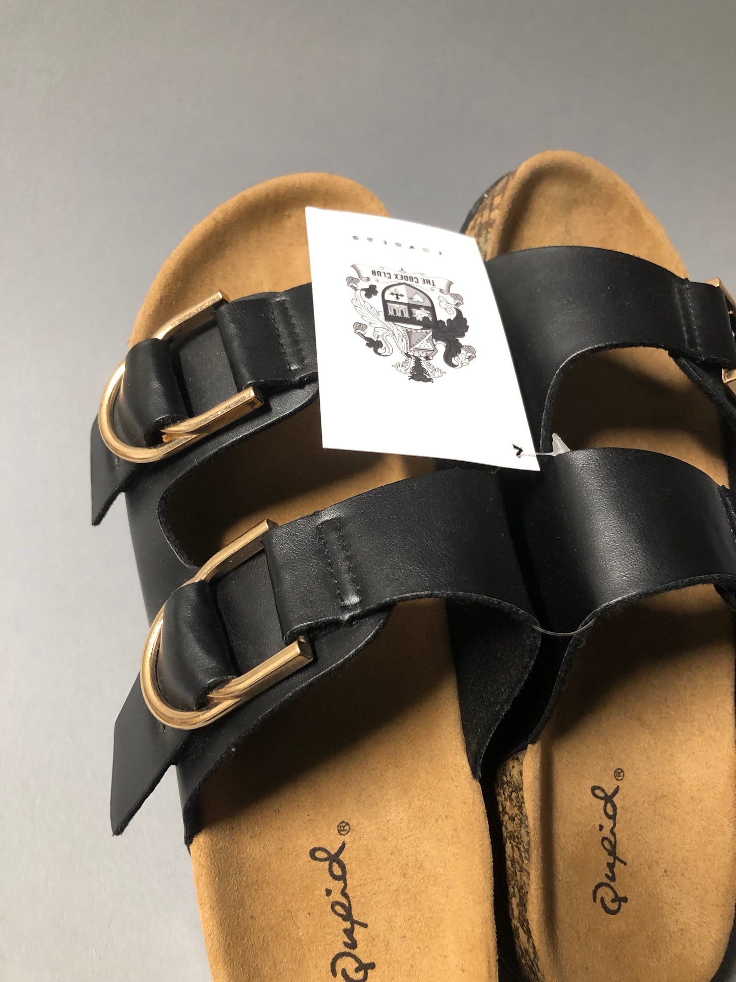 TCC Black Sandals