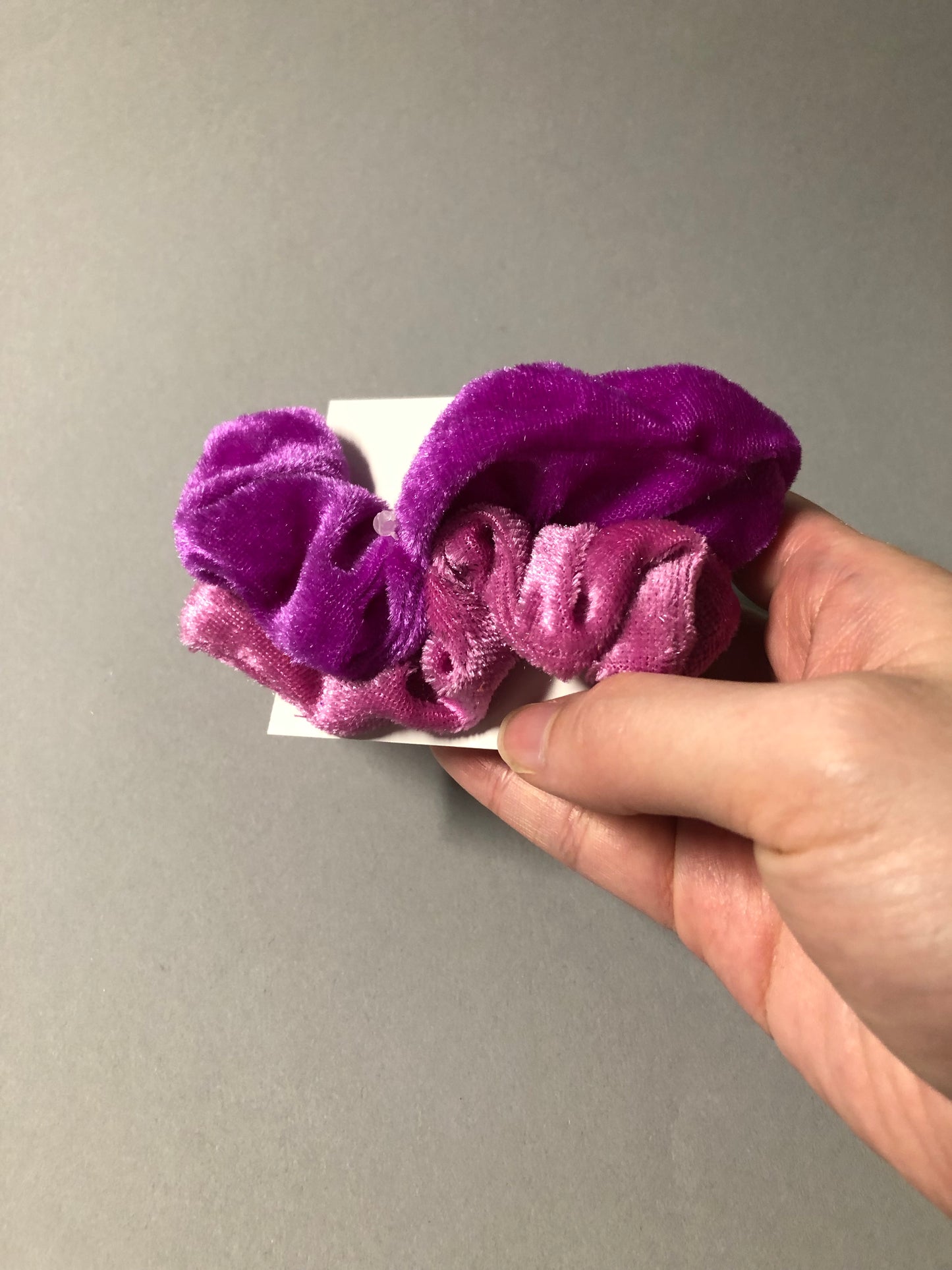 Lux Velvet Scrunchie Set