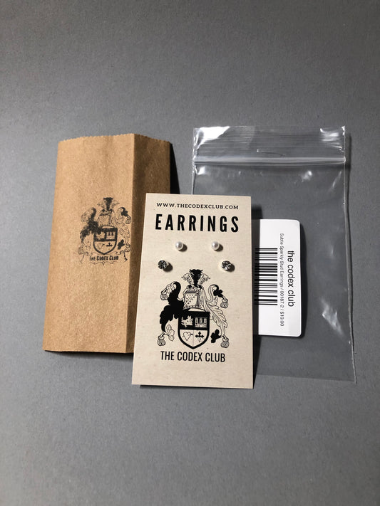 Subtle Sparkly Stud Earrings