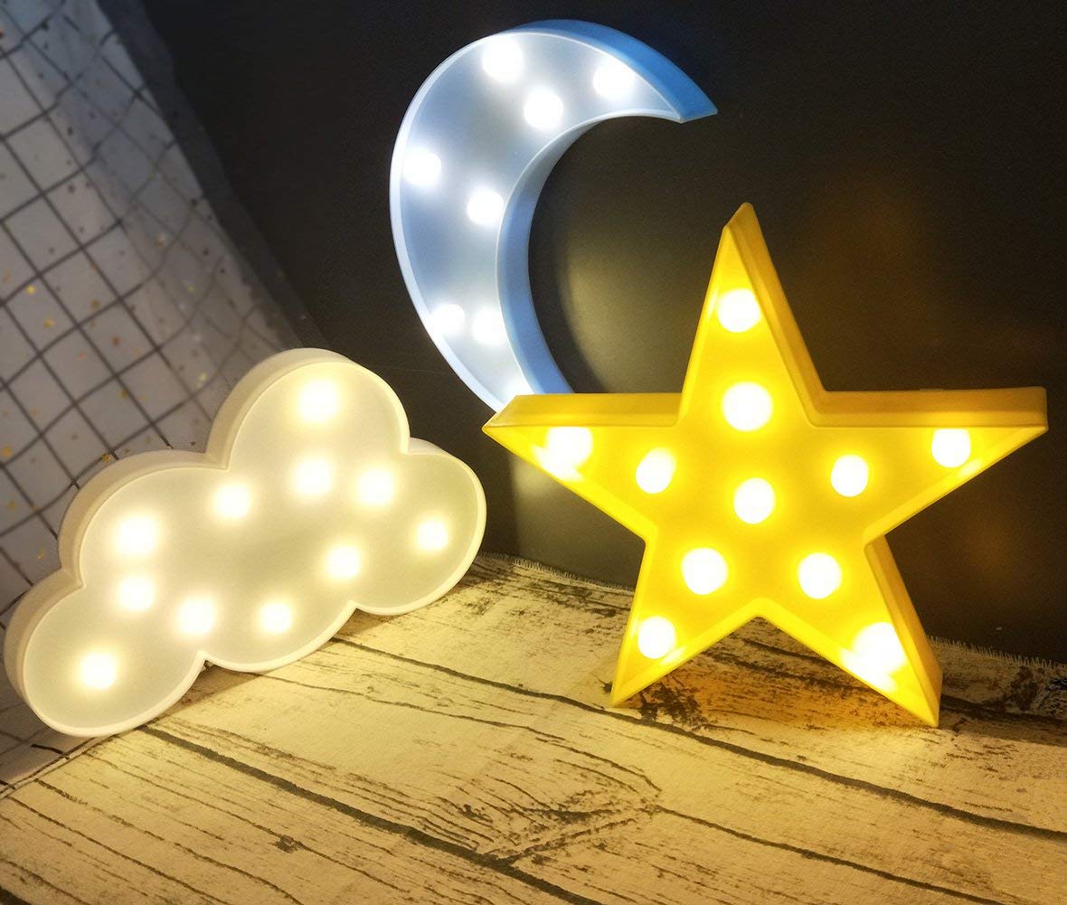 Star, Moon, Cloud Lights - thecodexclub