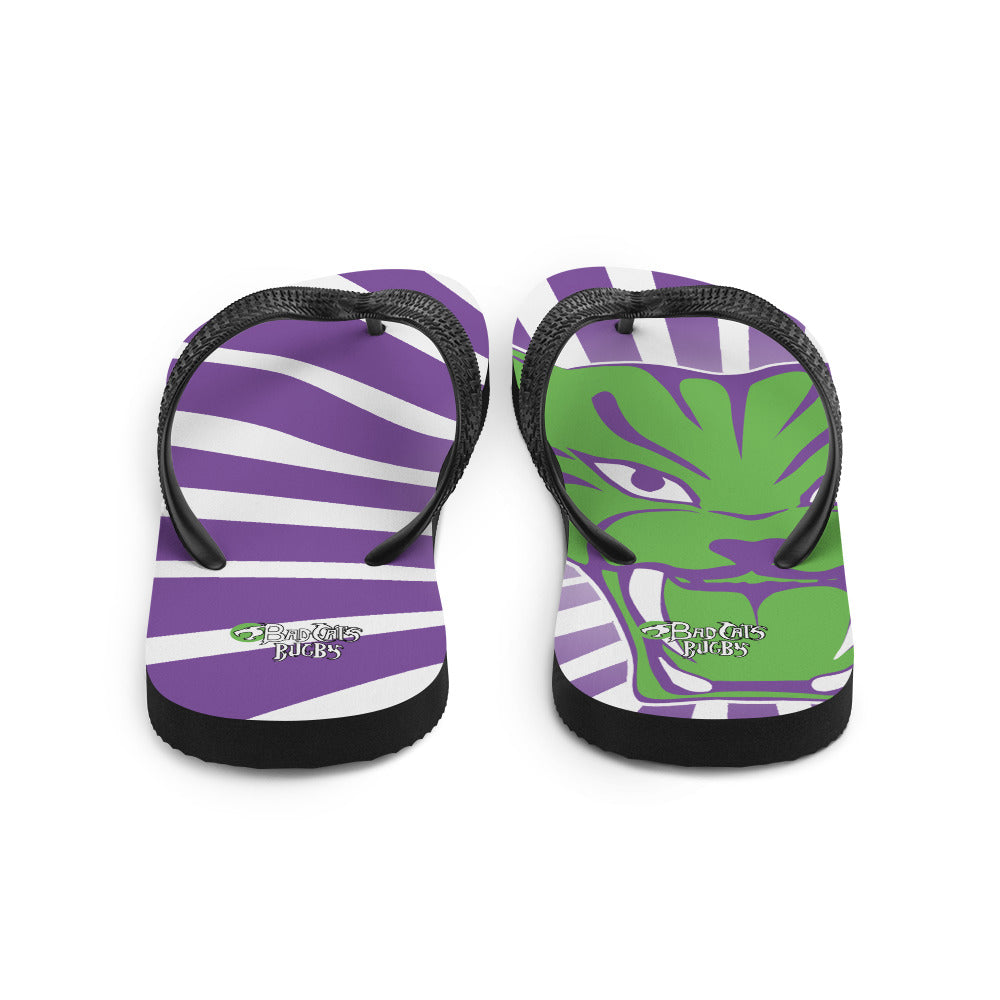 Bad Cats Rugby Flip-Flops