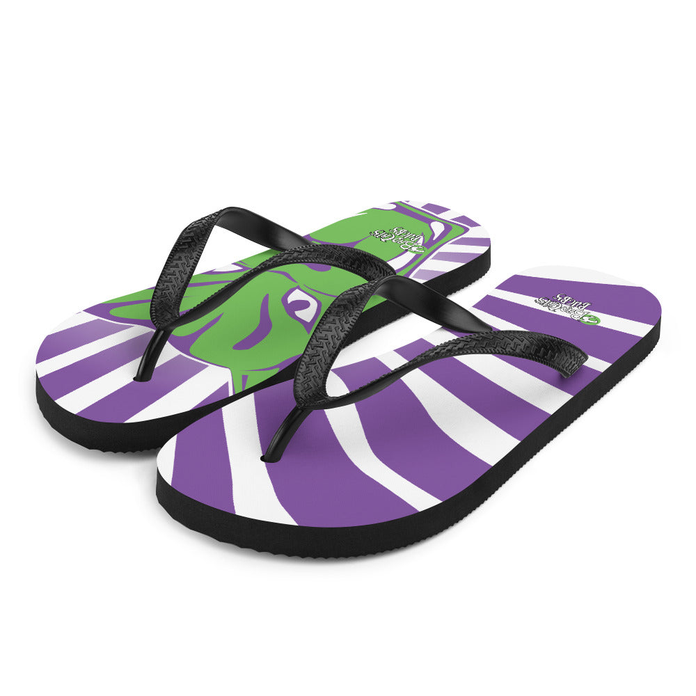 Bad Cats Rugby Flip-Flops