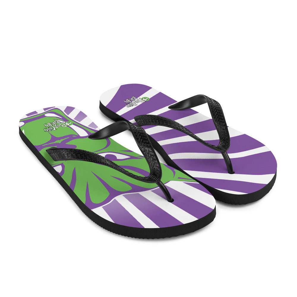 Bad Cats Rugby Flip-Flops