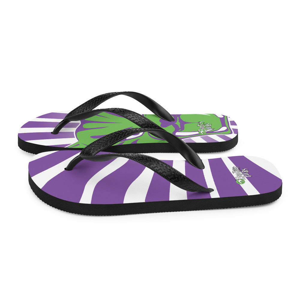 Bad Cats Rugby Flip-Flops