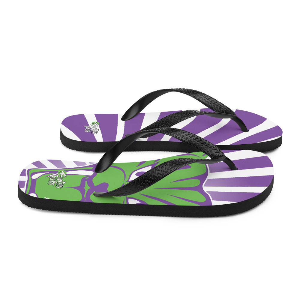 Bad Cats Rugby Flip-Flops