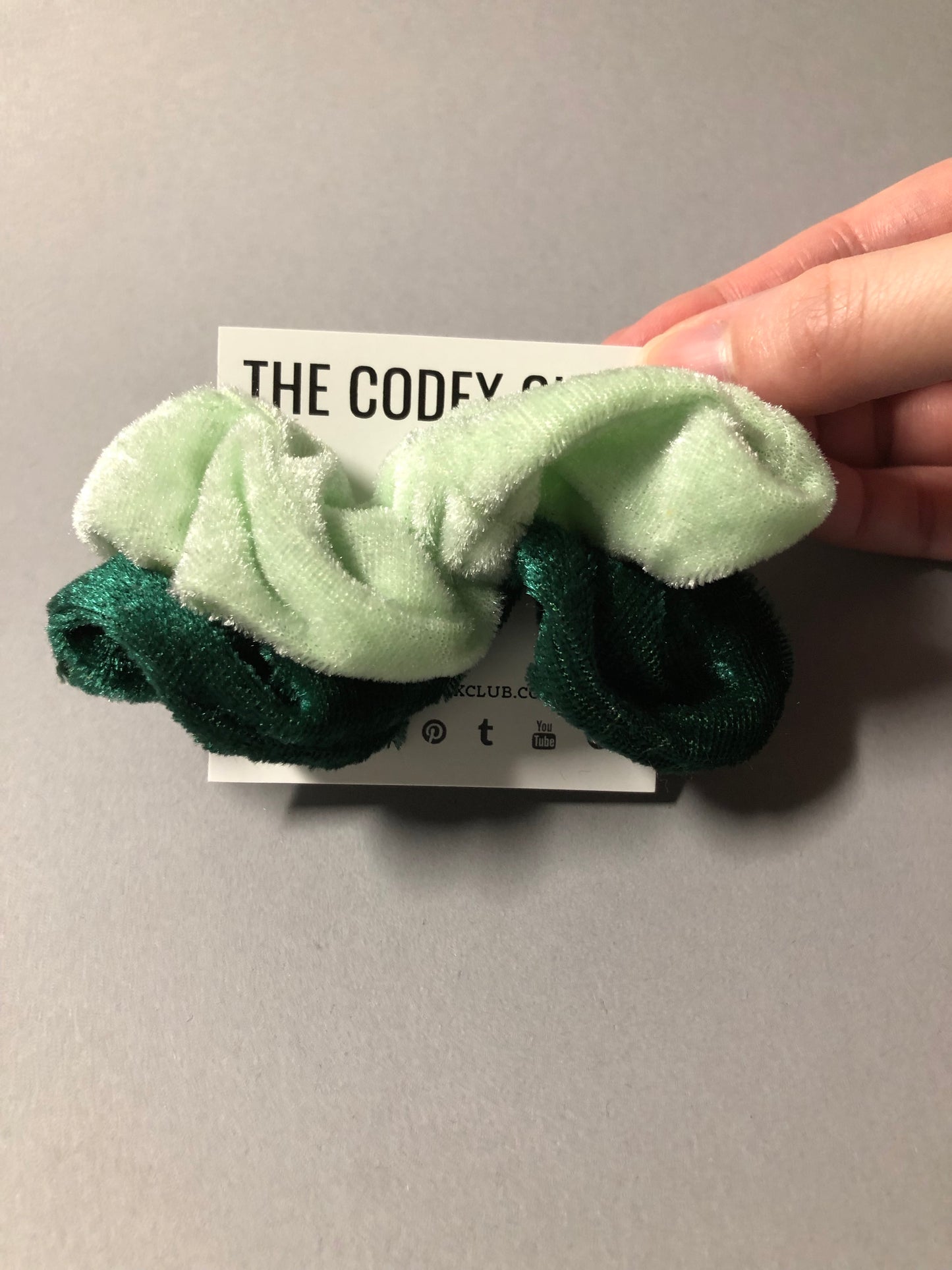 Lux Velvet Scrunchie Set